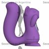 Ursa succionador de clitoris con forma de ardilla, vibracion y carga USB